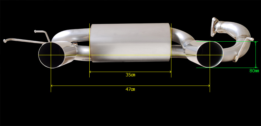 NSX_TAITEC_GT005マフラー